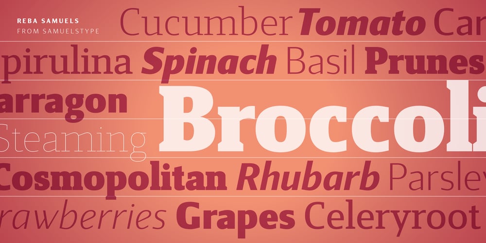 Reba Samuels font