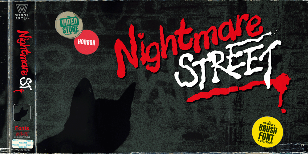 Nightmare Street font