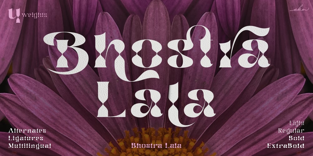 Bhostra Lala font