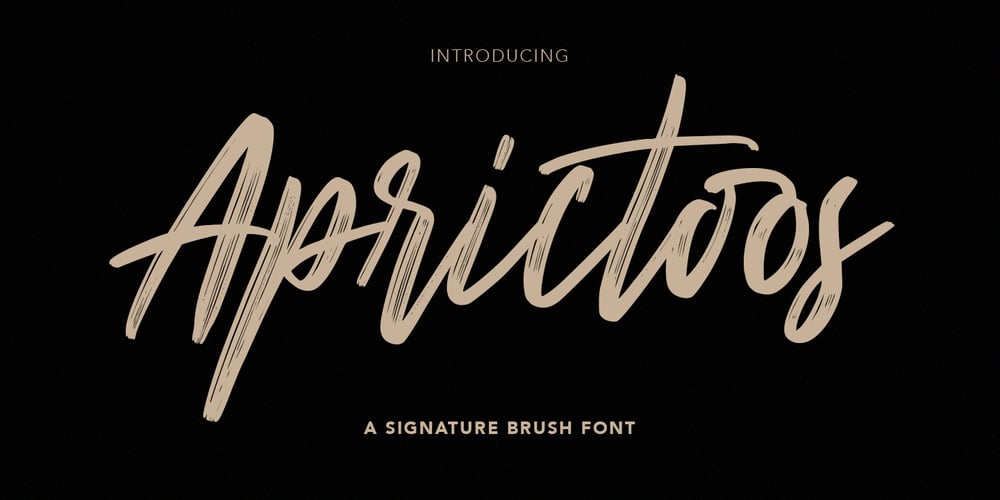 Aprictoos font