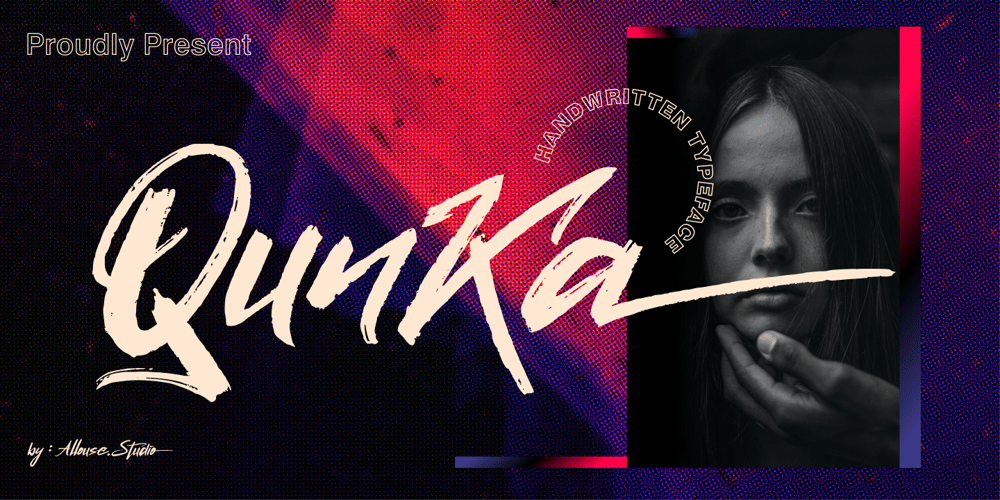 Qunka font