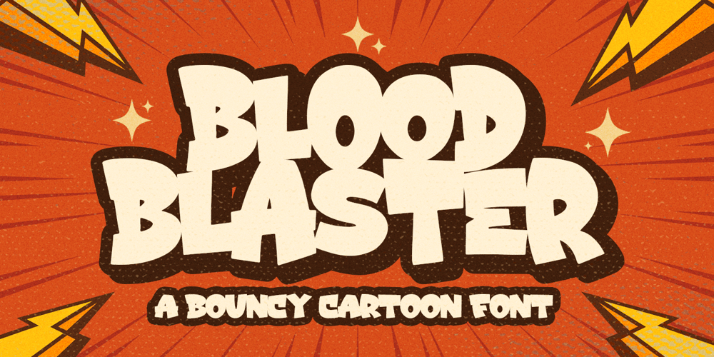 Blood Blaster font