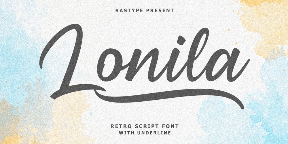 Lonila font