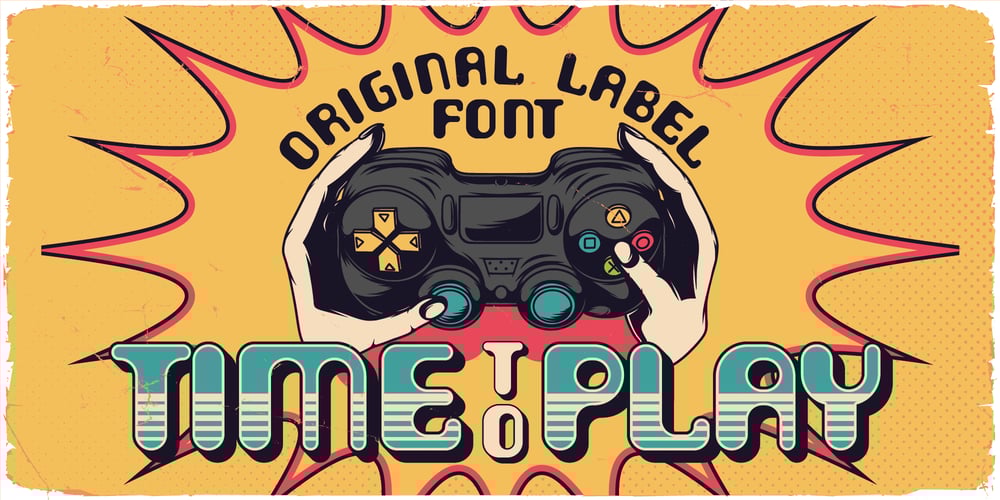 Time To Play font