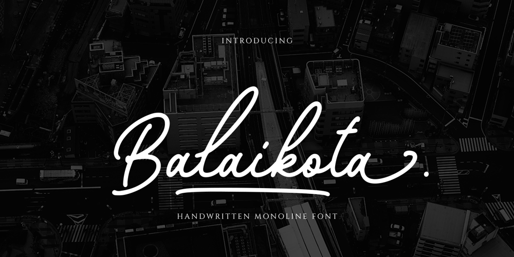 Balaikota font