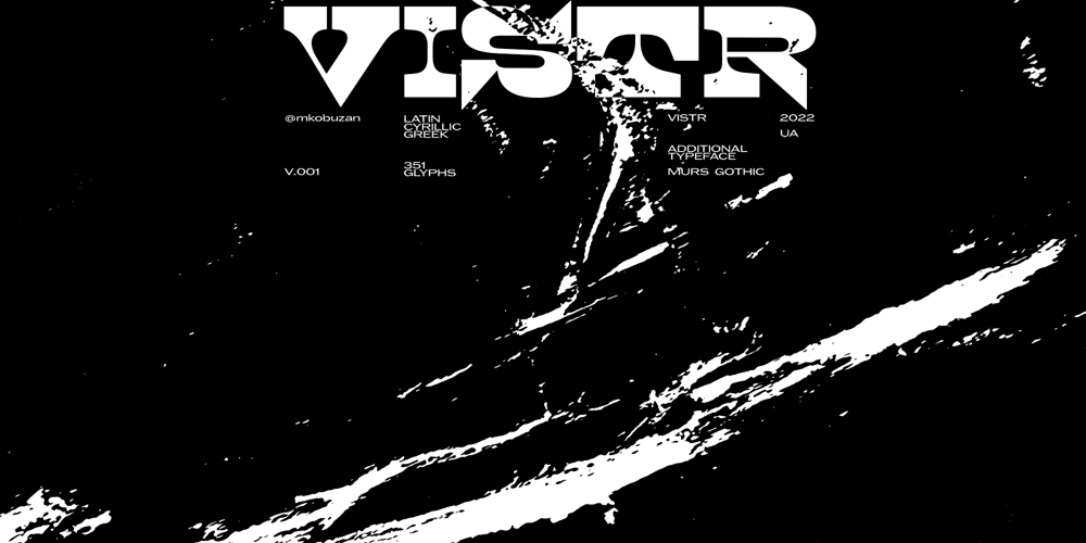 Vistr font