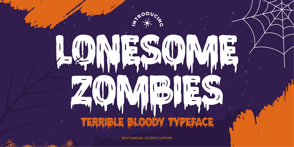 Lonesome Zombies font