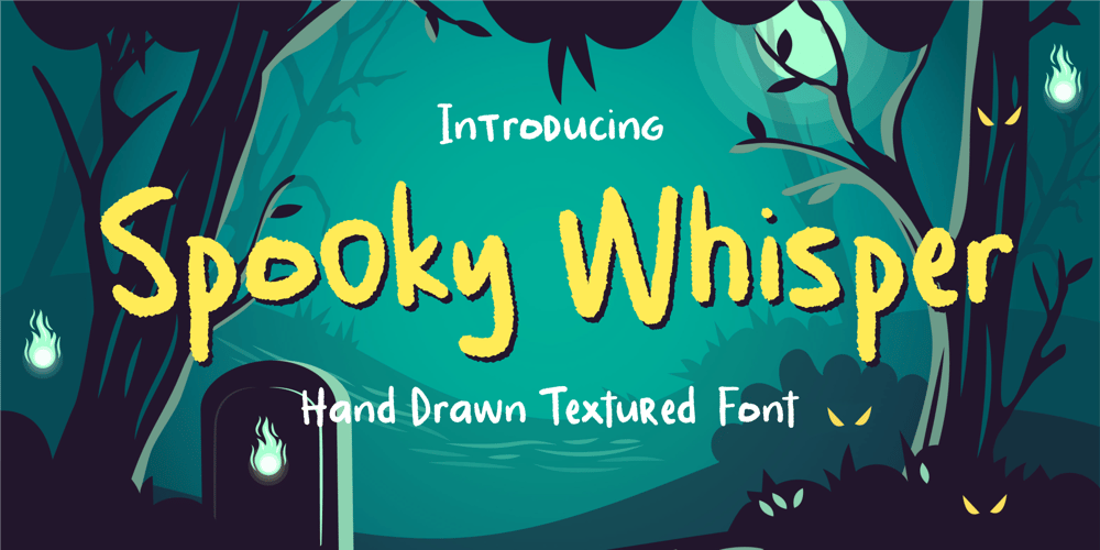 Spooky Whisper font
