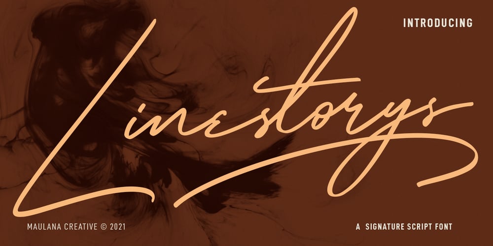 MC Linestorys font