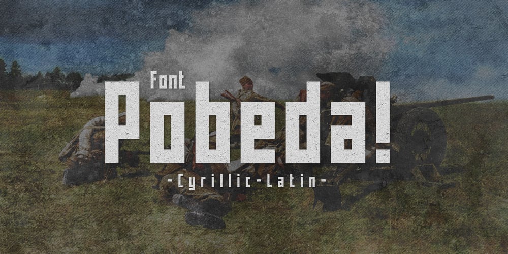 TD Pobeda font