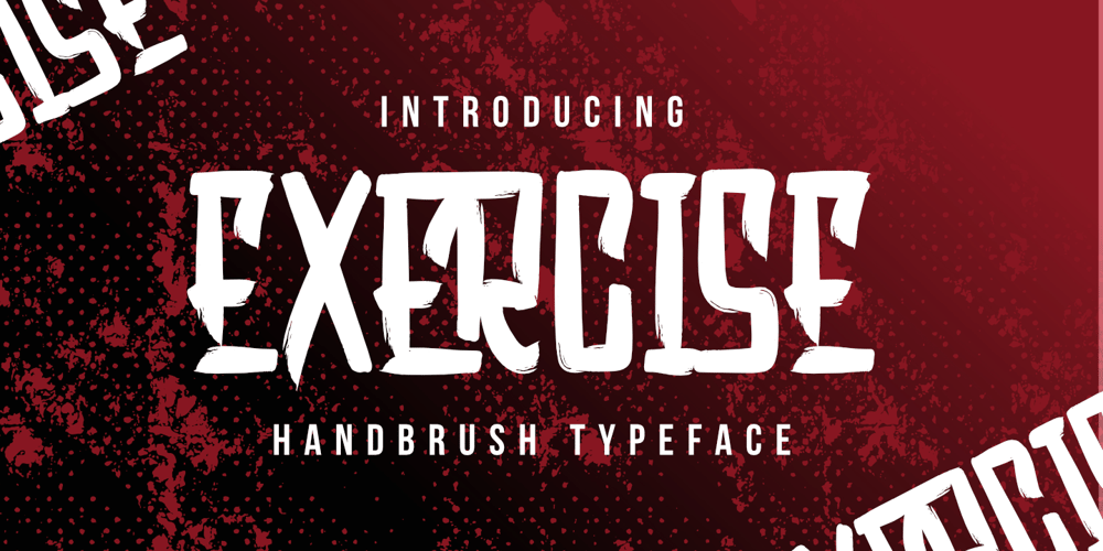 Exercise font
