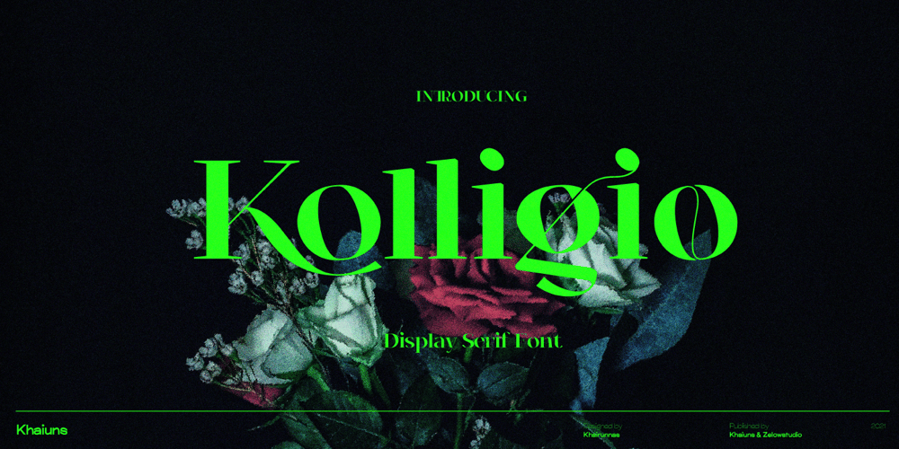 Kolligio font