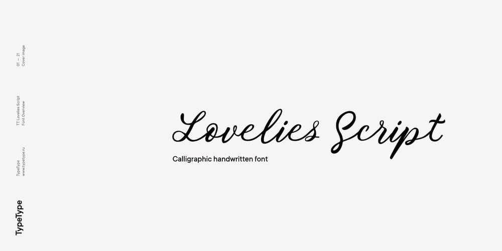 TT Lovelies Script font