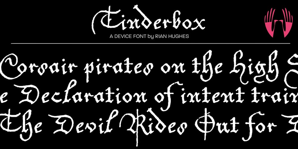 Tinderbox font