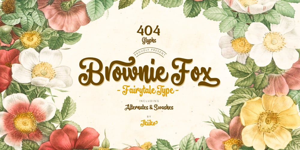 Brownie Fox font