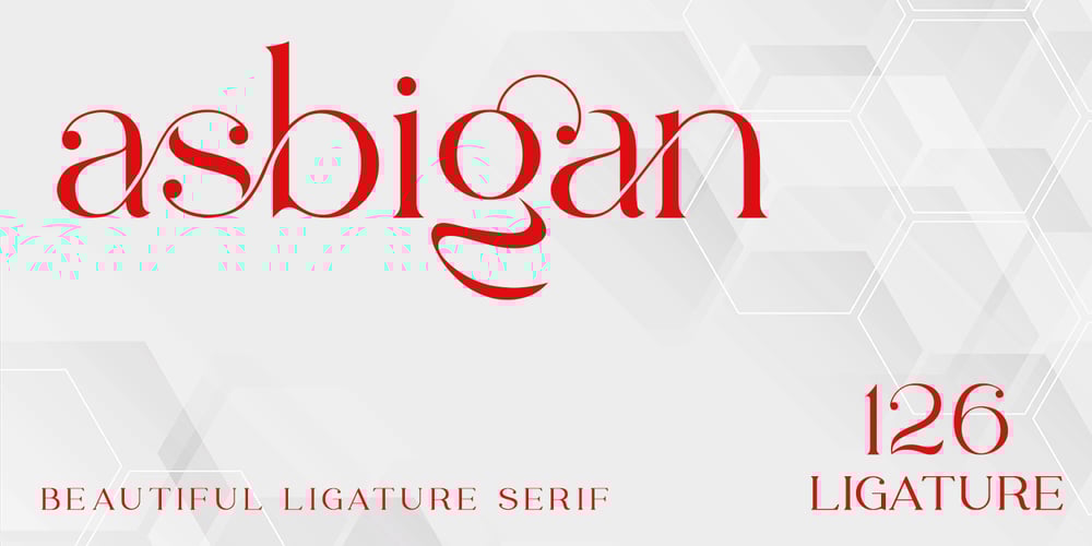 Asbigan font