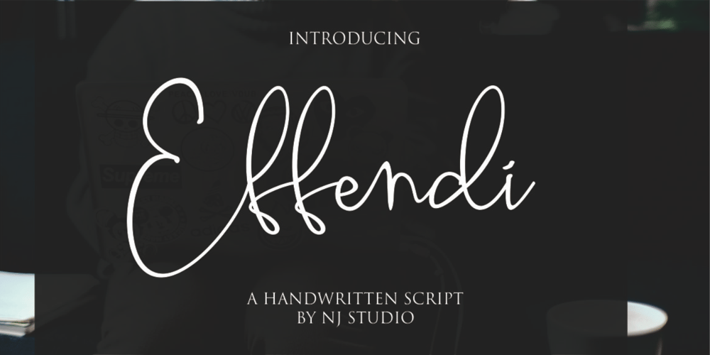 Effendi font