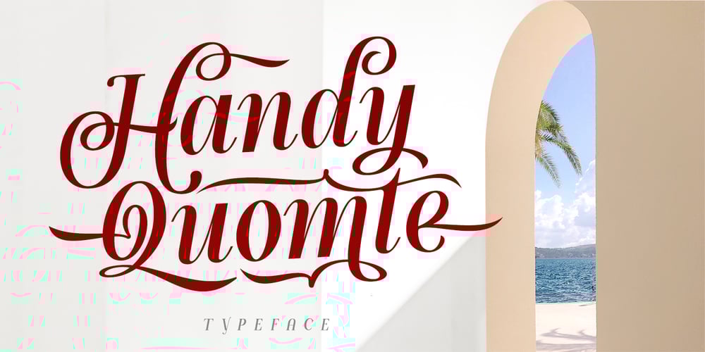 Handy Quomte font