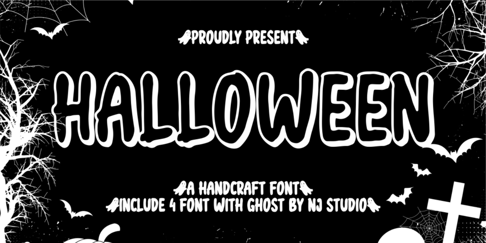 Halloween font