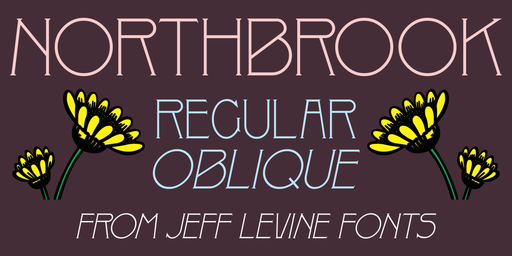Northbrook JNL font