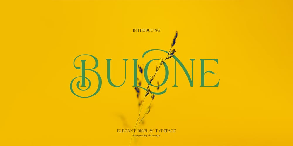 Bulone font