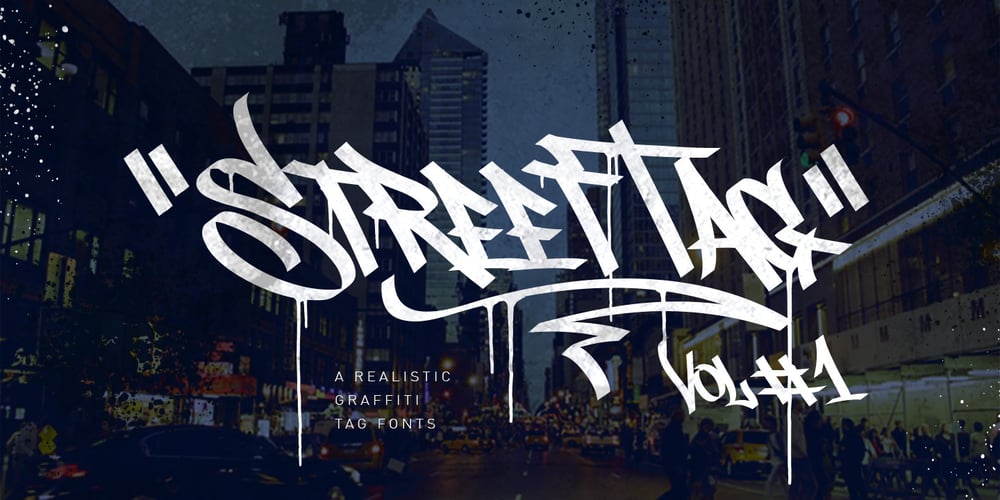 Street Tag vol1 font