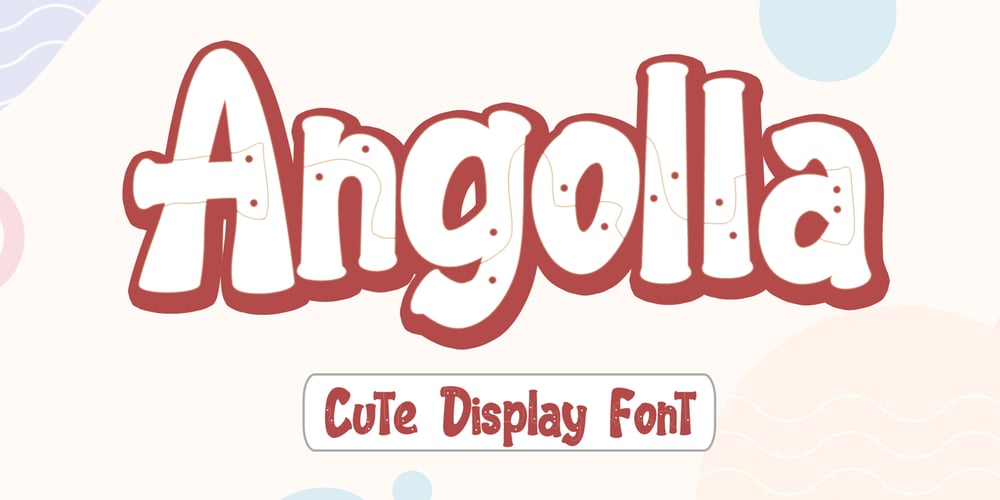 Angolla font