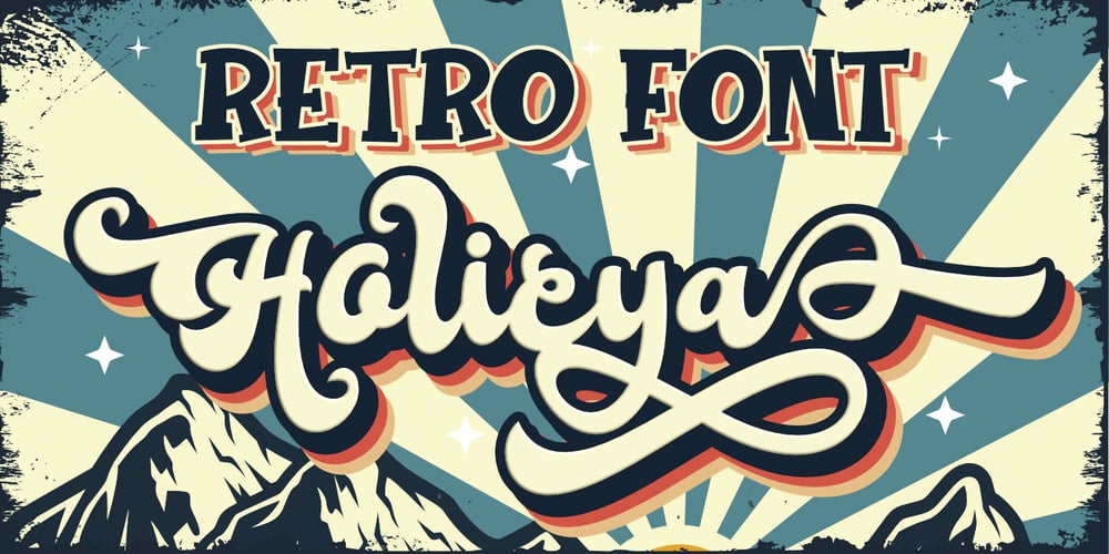 Holicya font