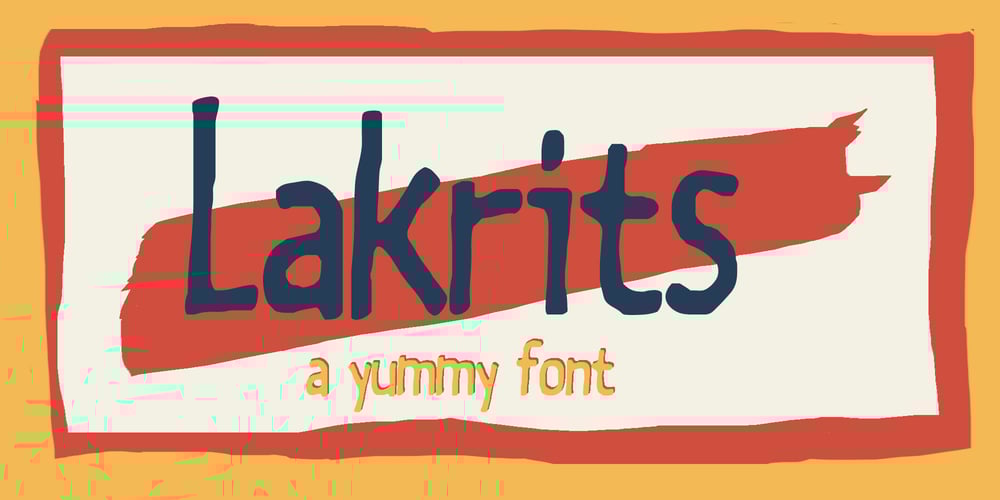 Lakrits font