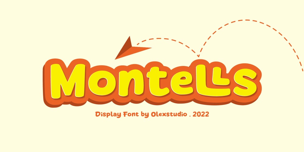 Montells font