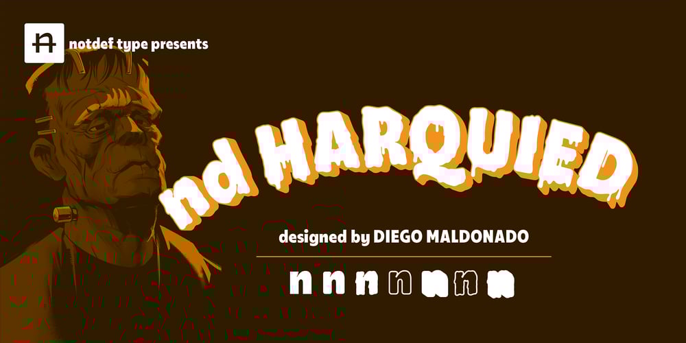Nd Harquied font