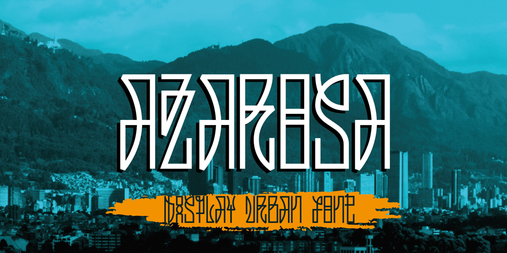 Azarosa font