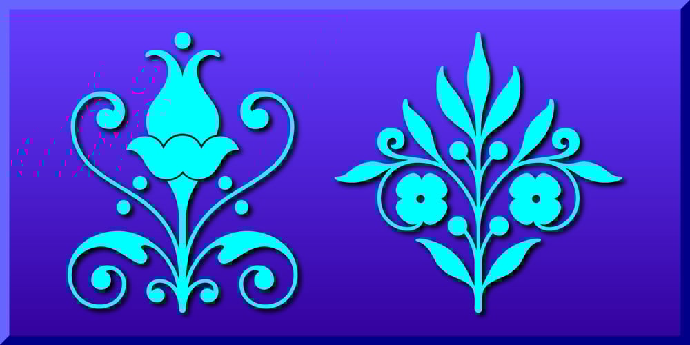 Elegant Ornaments font