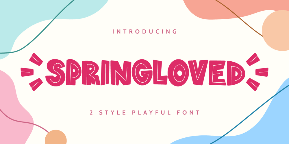 Springloved font