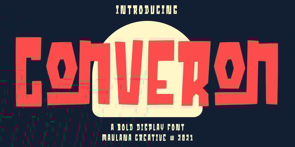 Converon font