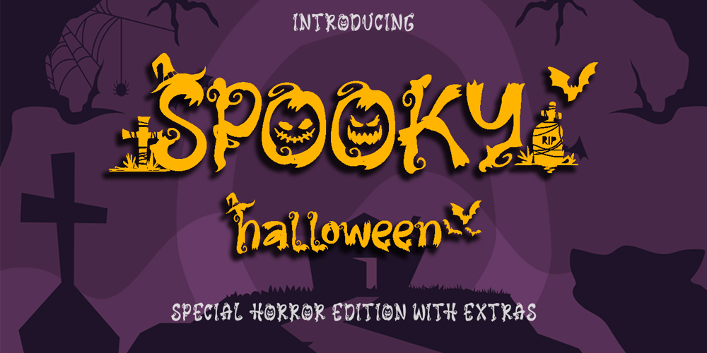 Spooky Halloween font