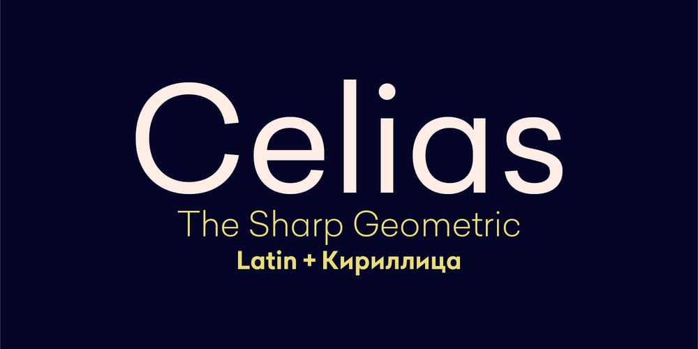 Celias font