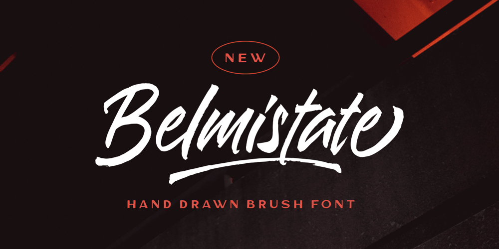 Belmistate font