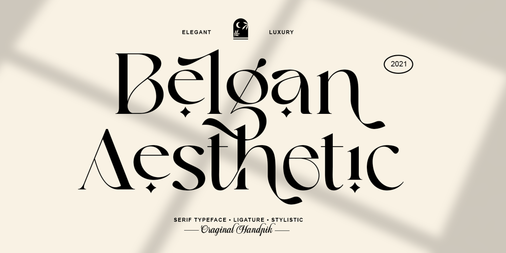 Belgan Aesthetic font