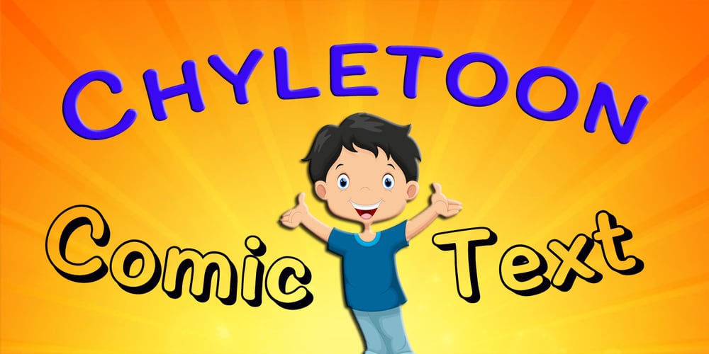 Chyletoon font