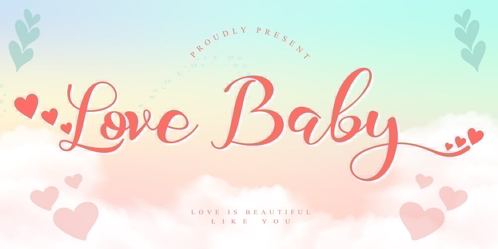 Love Baby font