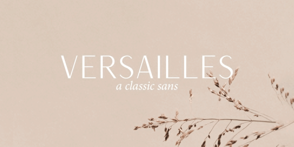 Versailles JW font