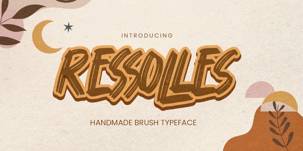Ressolles font