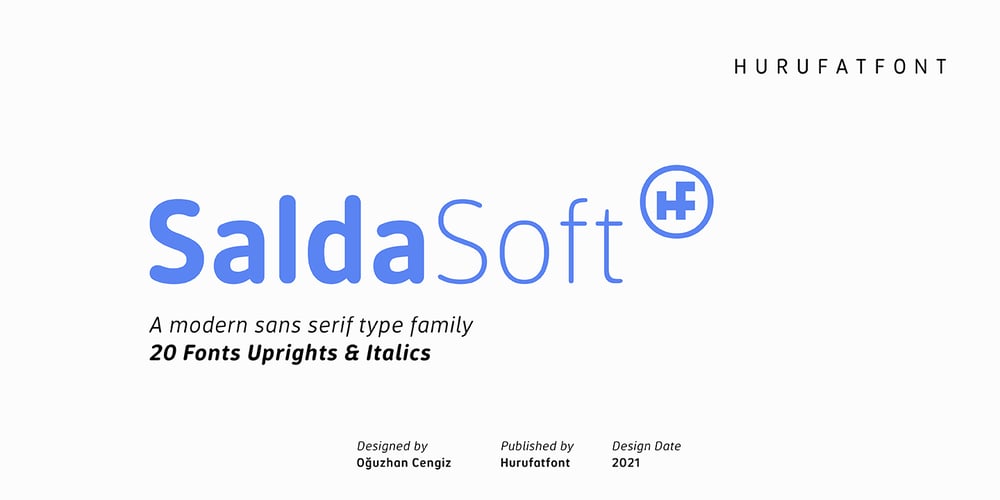 Salda Soft font