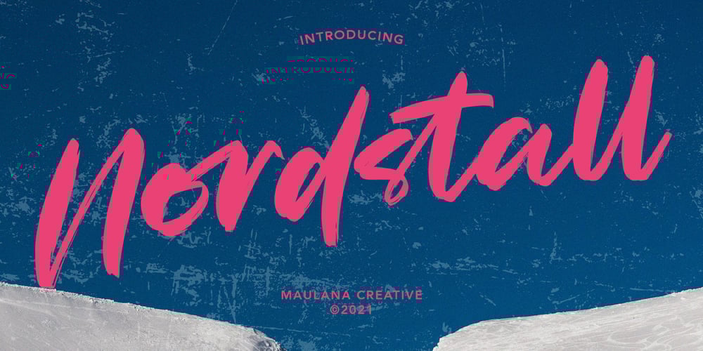 Nordstall font