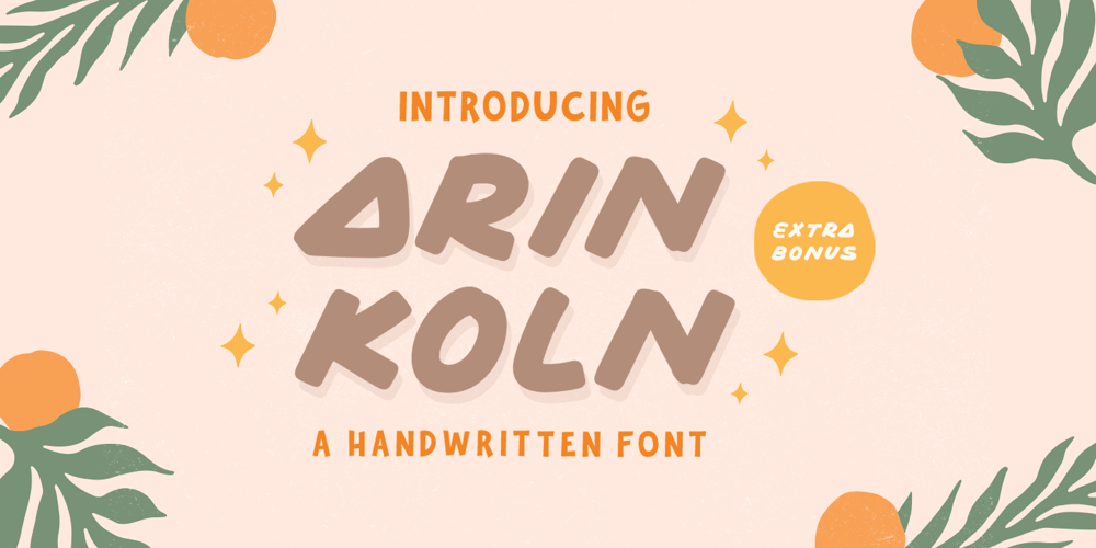 Arinkoln font