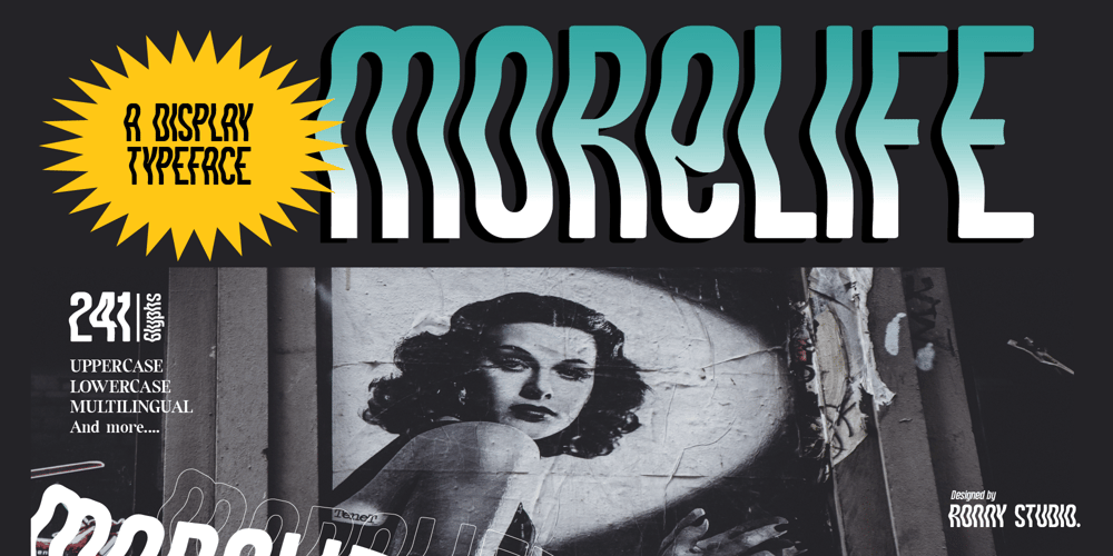 Morelife font