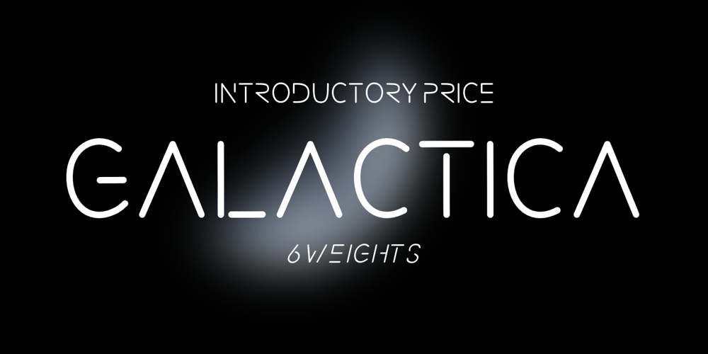 Galactica font