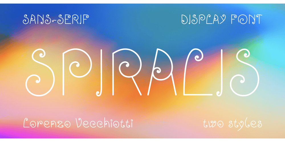 Spiralis font