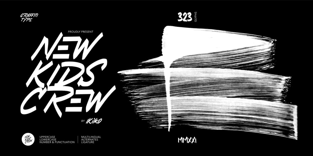 Newkids Crew font